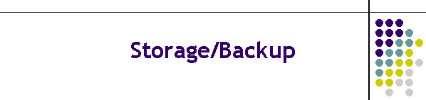 Storage/Backup